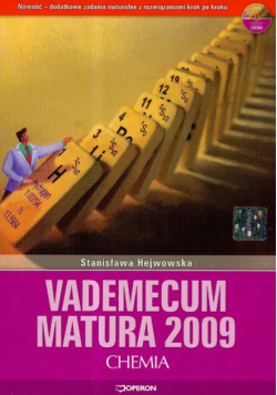 Vademecum Matura 2009 z płytą CD Chemia