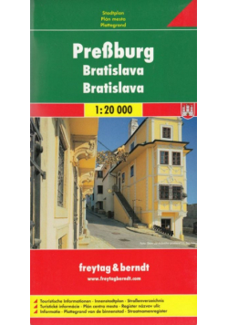 Bratysława mapa 1:20 000