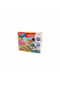 Puzzle do malowania Fantastic color  12