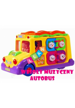 Interaktywny bajkowy autobus dla malucha z muzyką