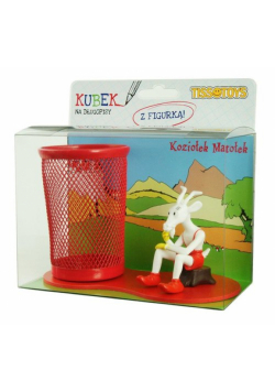 Przybornik biurkowy z figurką Koziołek Matołek