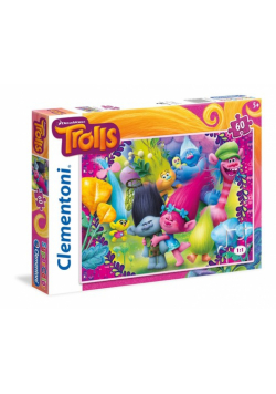 Puzzle SuperColor Trolls 60