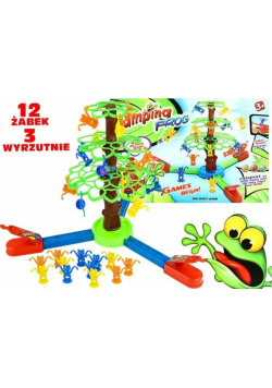 Gra Skaczace Żabki Wyrzutnie Jumping Frog