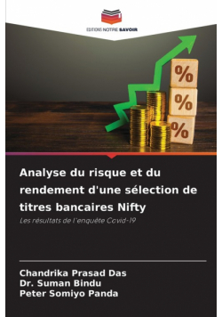 Analyse du risque et du rendement d'une sélection de titres bancaires Nifty