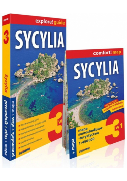 Sycylia 3w1 Przewodnik+atlas+mapa