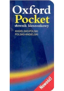 Oxford Pocket słownik kieszonkowy angielsko  polski polsko angielski