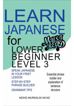 Learn Japanese for Lower Beginner level 3