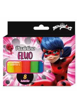 Plastelina Fluo 8 kolorów