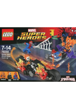 Lego Super Heroes Spiderman Atak Upiornych Jeźdźców