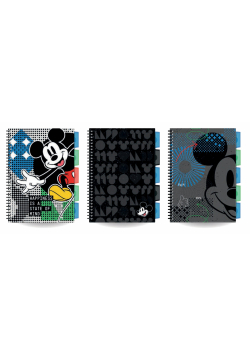 Kołobrulion B5 100k kratka Disney fashion Mickey Mouse  1 szt. mix
