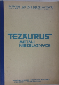 Tezaurus metali nieżelaznych