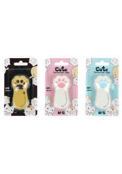 Display Korektor w taśmie Cute 6m x 5mm MG display 24 szt.