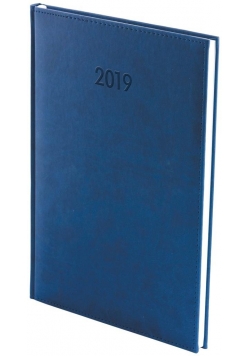Kalendarz 2019 A5 tyg Vivella. Granat