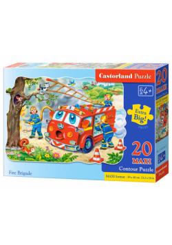 Puzzle Maxi Konturowe: Fire Brigade 20