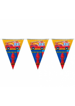 Girlanda z flagami Straż Pożarna 11 flag