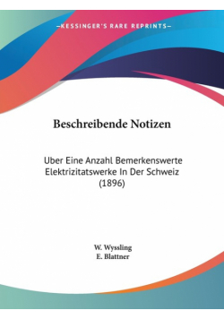 Beschreibende Notizen