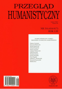 Przegląd humanistyczny 5/6/2009