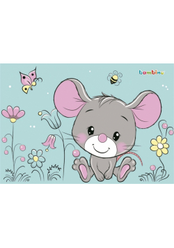 Podkład dwustronny szkolny na biurko Mouse