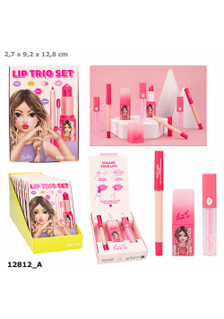 Zestaw do ust Lip Trio Top Model BEAUTY&ME 12812A
