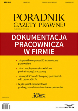 Dokumentacja pracownicza w firmie