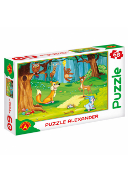 Puzzle 60 W lesie