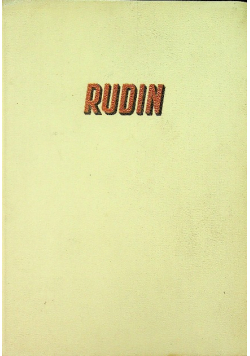 Rudin powieść 1950 r.