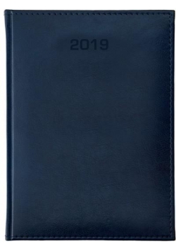 Kalendarz 2019 Dzienny A4 Nebraska niebieski