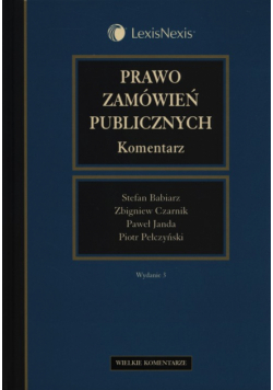 Prawo zamówień publicznych Komentarz
