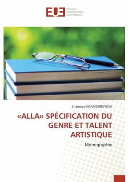 Alla Spécification Du Genre Et Talent Artistique
