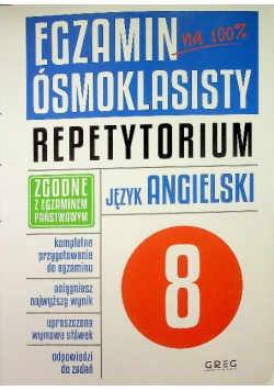 Egzamin ósmoklasisty Język angielski Repetytorium