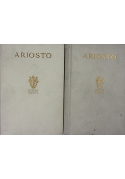 Ariosto, Tom I-II, 1934 r.