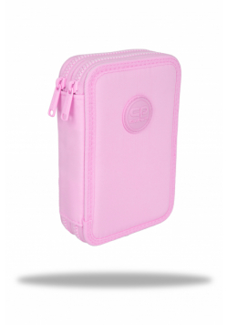 Piórnik 2-komorowy z wyposażeniem Coolpack Jumper 2 pastel powde róż