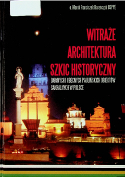 Witraże architektura szkic historyczny