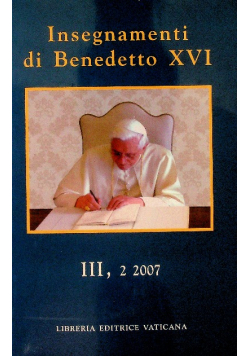 Insegnamenti di Benedetto XVI