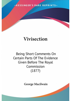 Vivisection