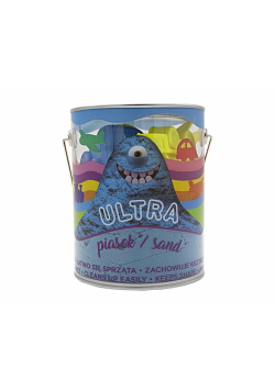 Ultra Piasek 900g niebieski + 4 foremki Pojazdy