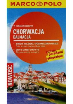 Chorwacja Dalmacja Przewodnik Marco Polo z atlasem drogowym