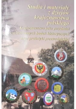 Studia i materiały z dziejów krajoznawstwa polskiego Tom VIII