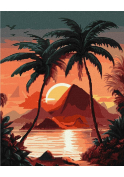 Malowanie po numerach - Świtanie 40x50cm