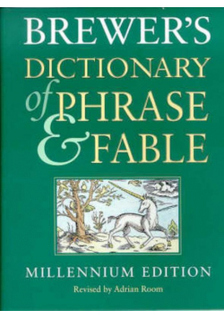 Brewer s Dictionary of Phrase and Fable - Softcover