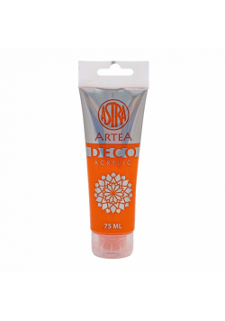 Farba akrylowa Deco Artea 75 ml tuba pomarańczowy