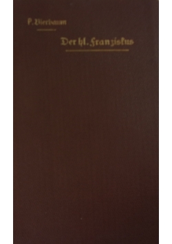 Der hl. franziskus von assisi, 1904