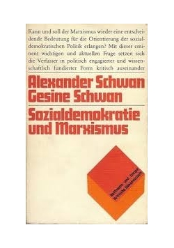 Sozialdemokratie und Marxismus