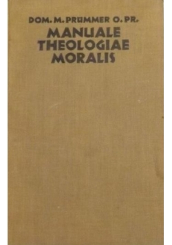 Manuale Theologiae Moralis, 1928 r.