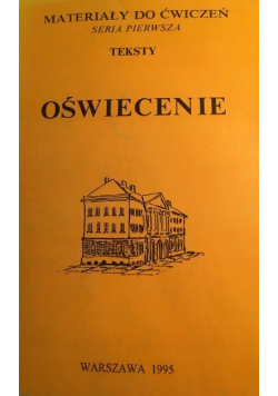 Oświecenie materiały do ćwiczeń teksty