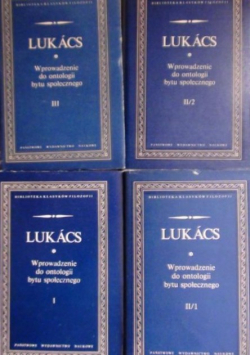 Wprowadzenie do ontologii bytu społecznego Tom I do IV