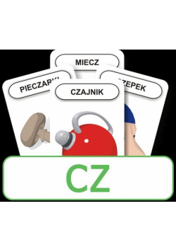 Karty Logopedyczny Piotruś Część III - głoska CZ