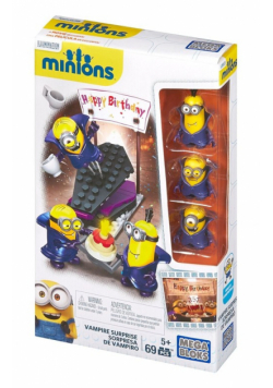Klocki Mega Bloks Minionki Niespodzianka wampira
