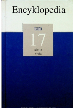 Encyklopedia Tom 17 Simic Syria