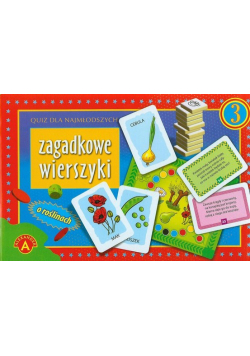 Quiz Zagadkowe wierszyki o roślinach